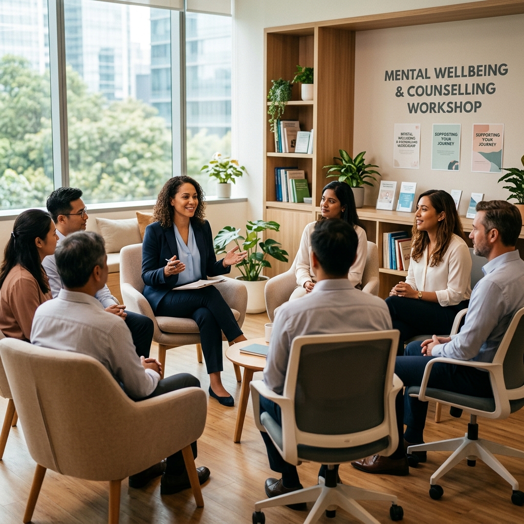 Counselling and mental wellbeing training workshop